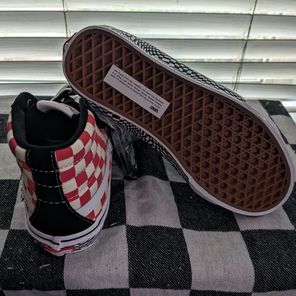Vans Sk8 Hi Reissue Women 8 Red Black Jeff Grosso '84 VNOA5KYR428 072024 - Picture 6 of 9